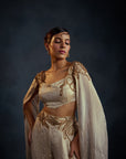 Ivory Long Sleeves Cord Set