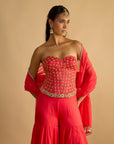 Rose Sharara Set