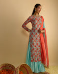 Blue Star Sharara Set