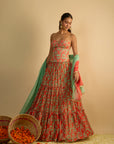 Green Bells Lehengas