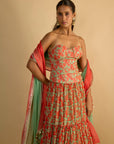 Green Bells Lehengas
