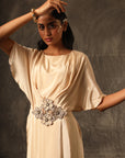 Fawn Draped Jumpsuit
