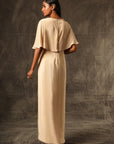 Fawn Draped Jumpsuit