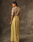 Cuey Gathered Maxi Dress