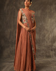 Cannelle Patterend Maxi Dress