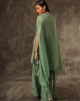 Zelenka Gathered Top With Gathered Pants