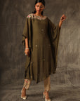 Takchita Kaftan Top With Jute Pants