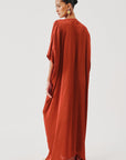 Regal Kaftan in Rust