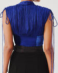 Veronica Corset in Blue