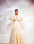 Ivory Aline embellished Anarkali
