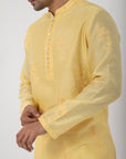 Butter Yellow Kurta Set