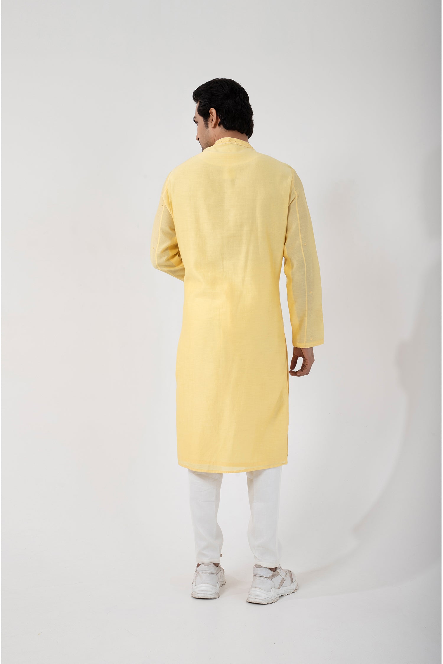Butter Yellow Kurta Set
