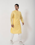 Butter Yellow Kurta Set