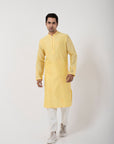 Butter Yellow Kurta Set