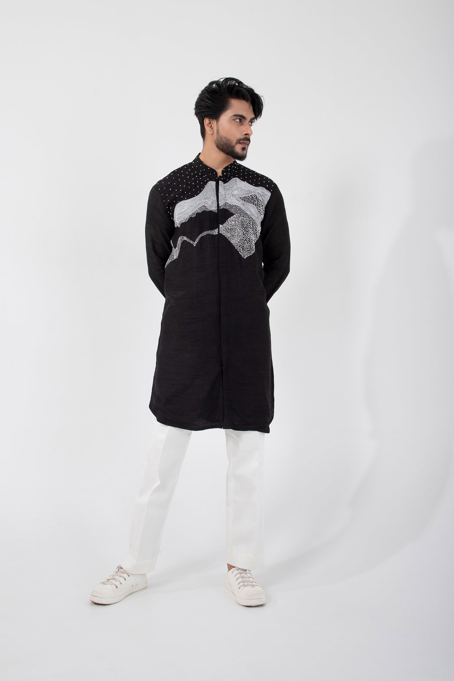 Noir Eclipse Kurta Set