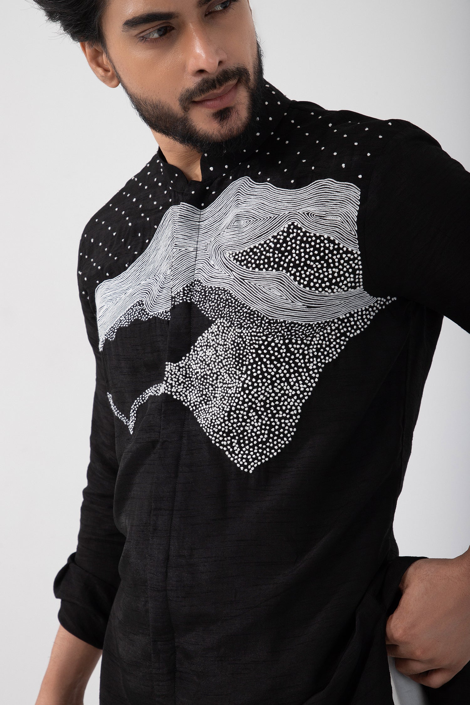 Noir Eclipse Kurta Set