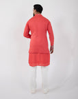 Coral Red Nehru