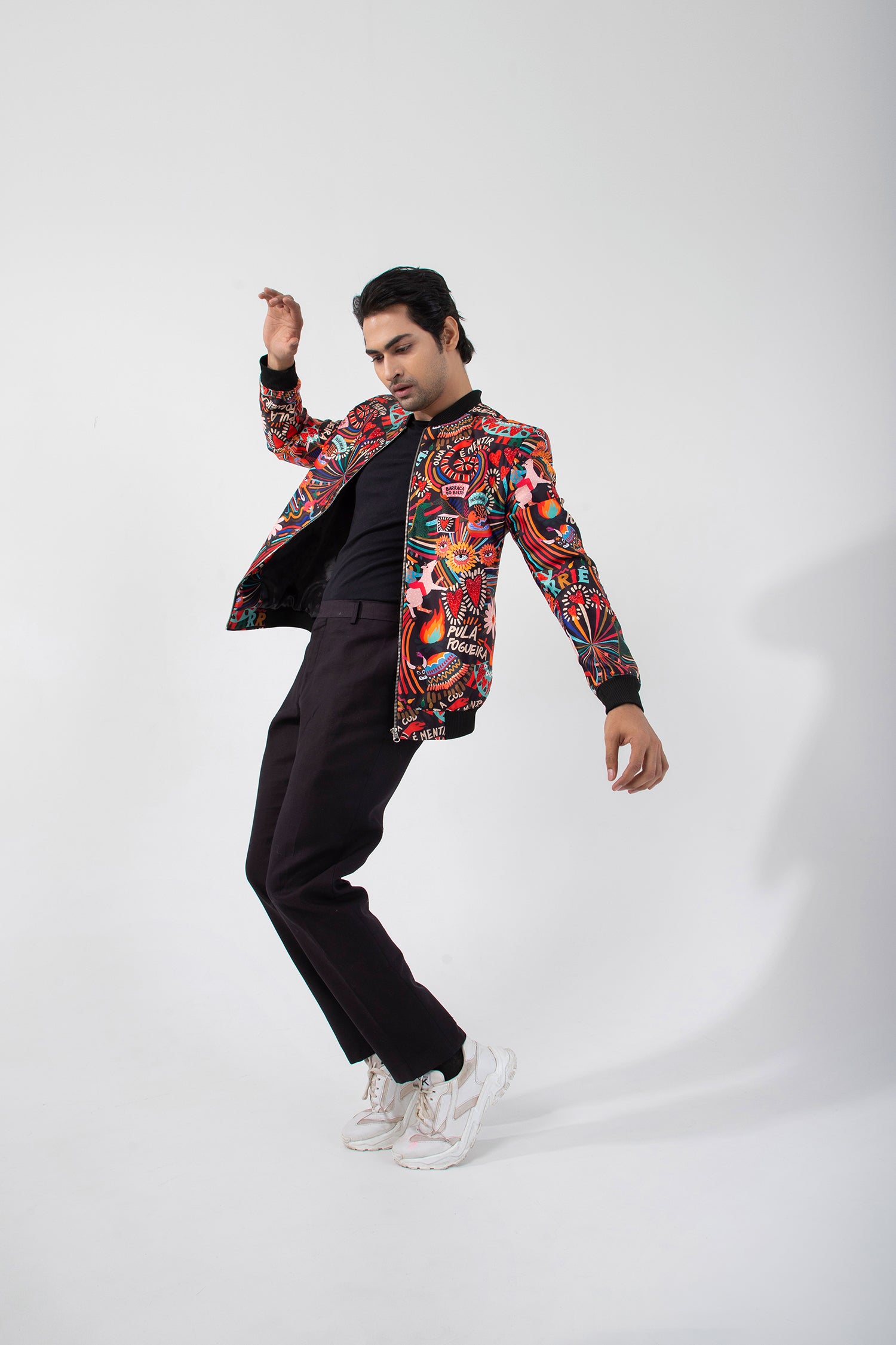 Chromatic Bomber Jacket