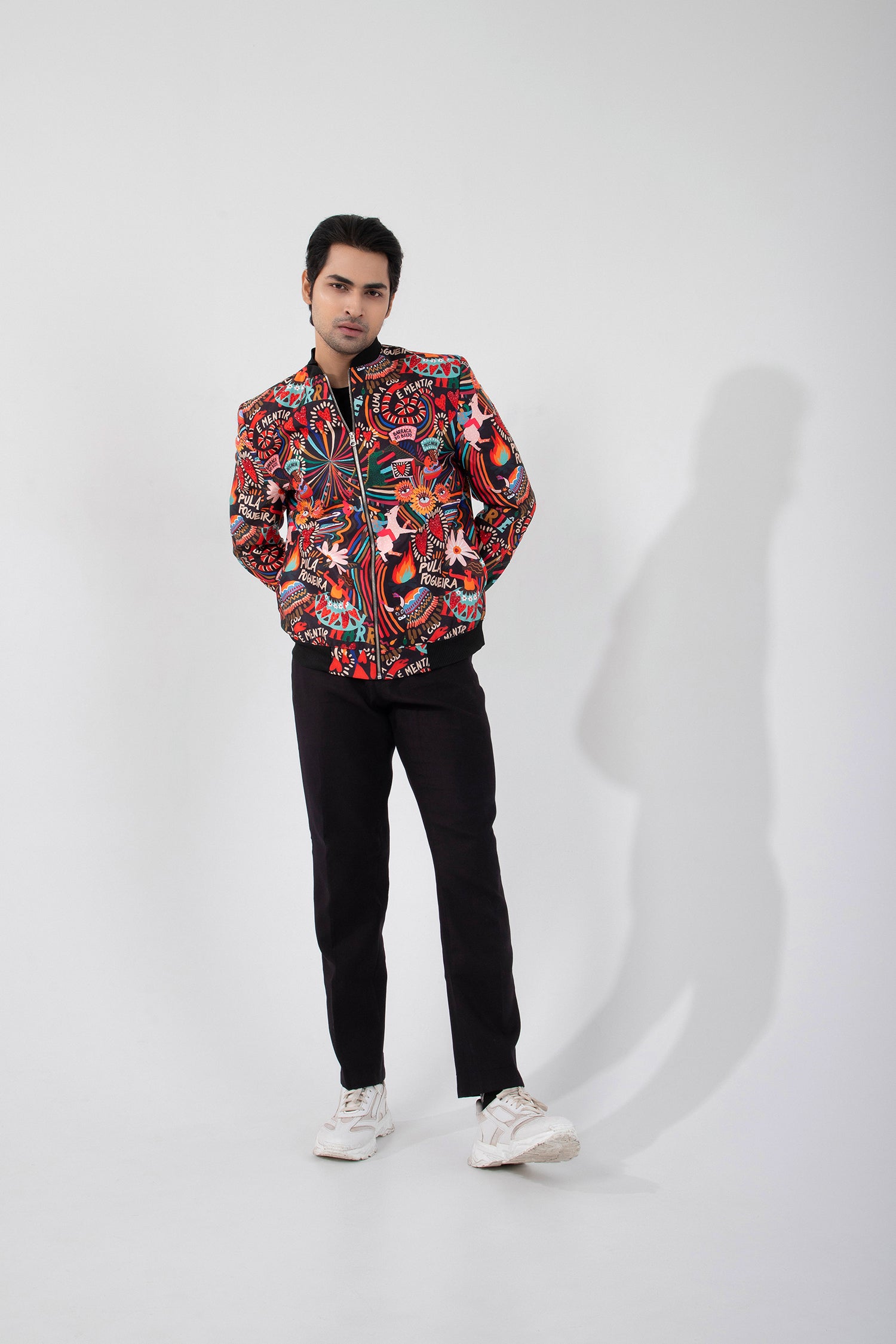 Chromatic Bomber Jacket