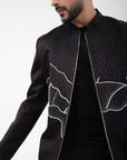 Obsidian Tide Bomber Jacket