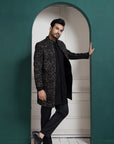 Midnight Black Kurta