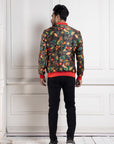 Botanical Vibe Bomber Jacket