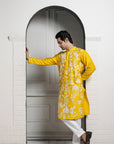 Sunshine Yellow Embroidered Kurta Set