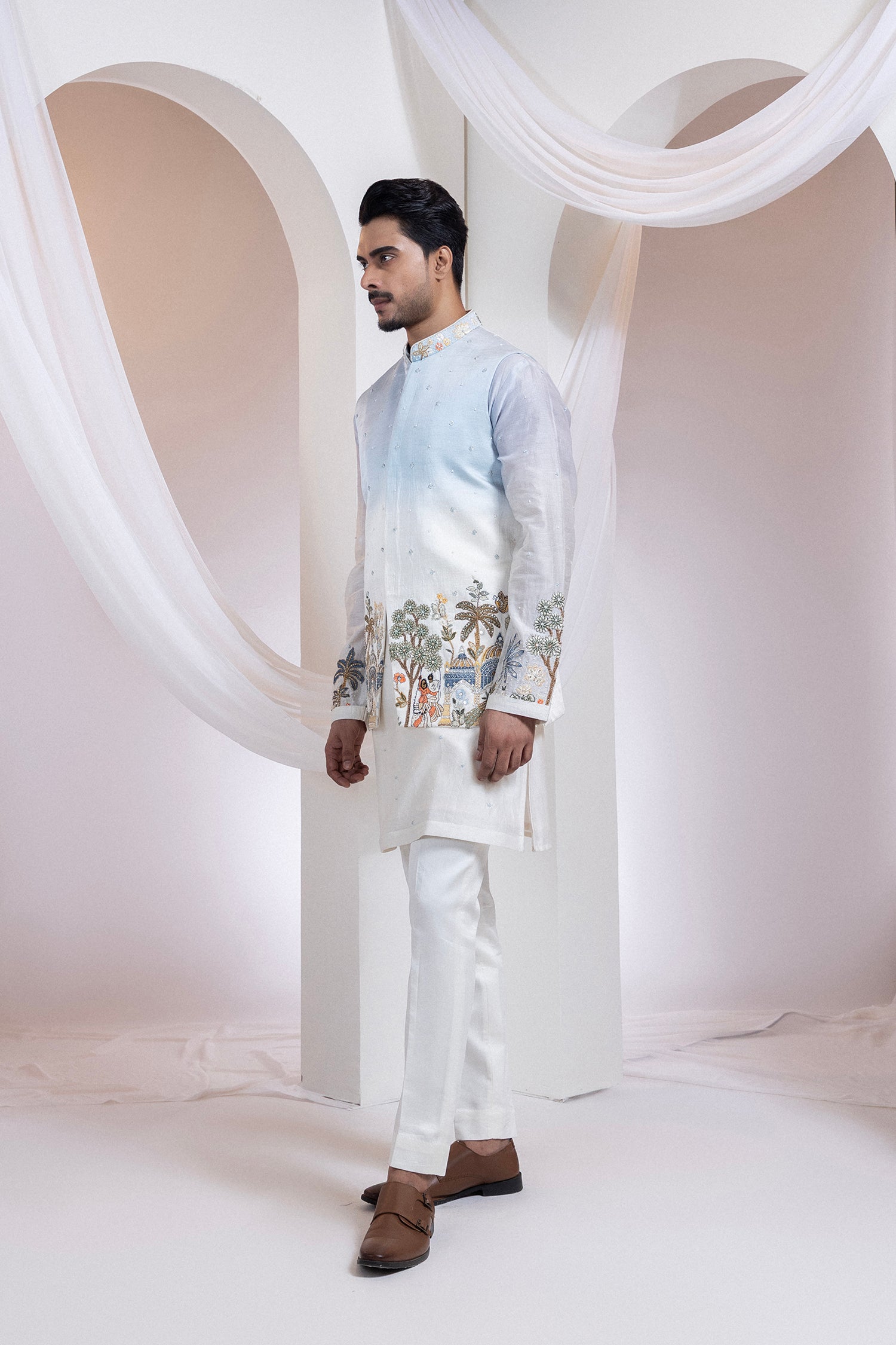 Madhubani Neelra Set