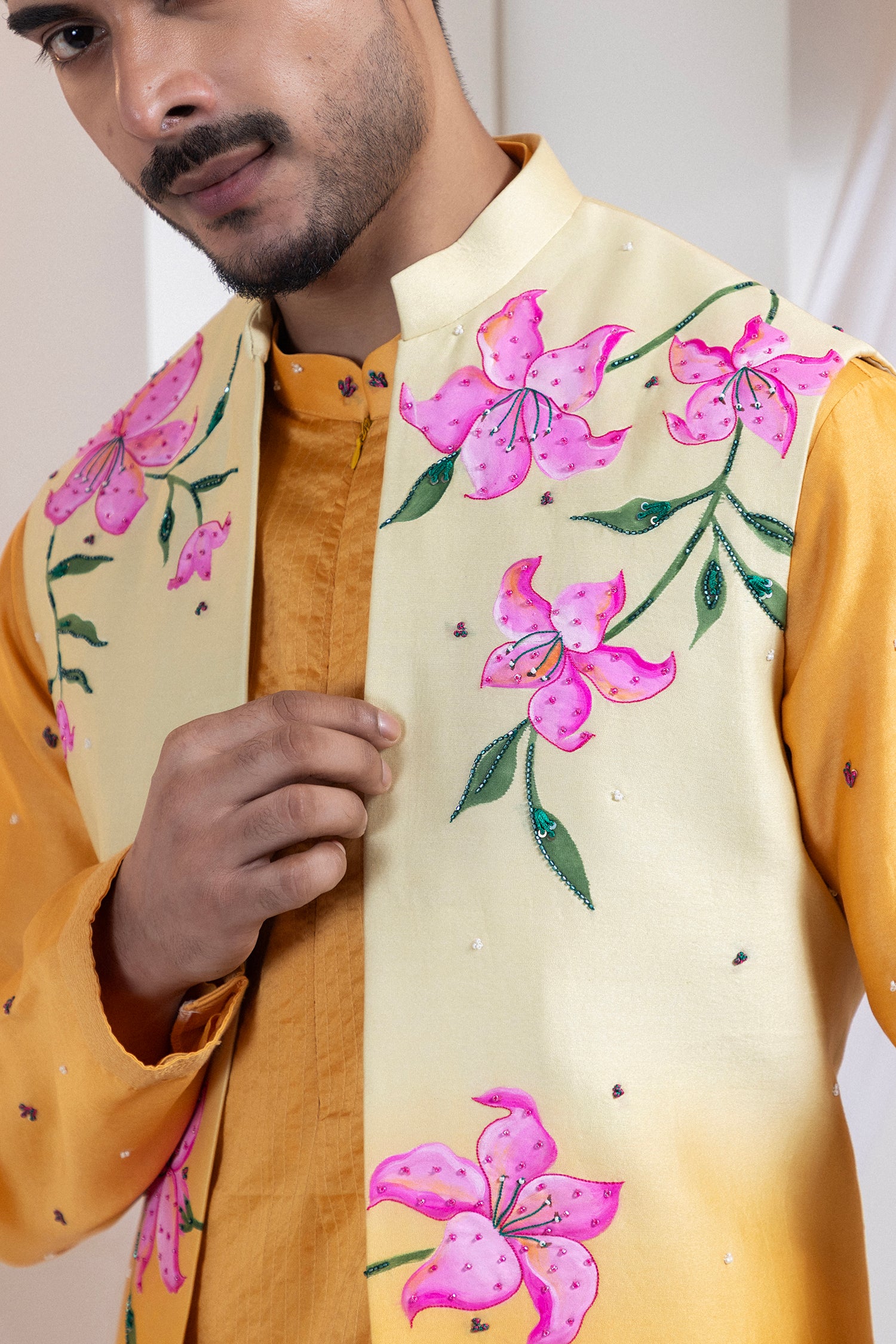 Blossom Nehru Jacket