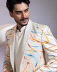 Aurora Swirl Blazer