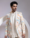 Aurora Swirl Blazer