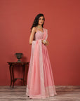 Hand-Embroidered Bustier Lehenga Set