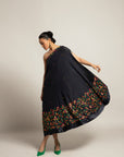 Enticing Deep Blue Kaftan