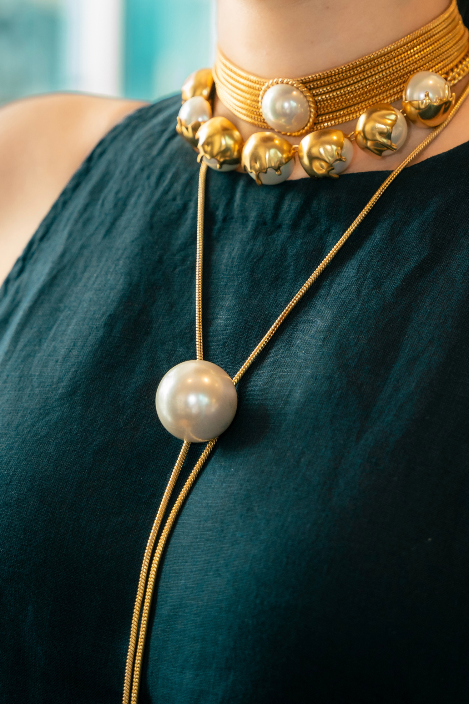 Senora Chained Choker