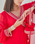 Khel Kavita Red Set