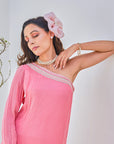 Khel Nayna Pink Set