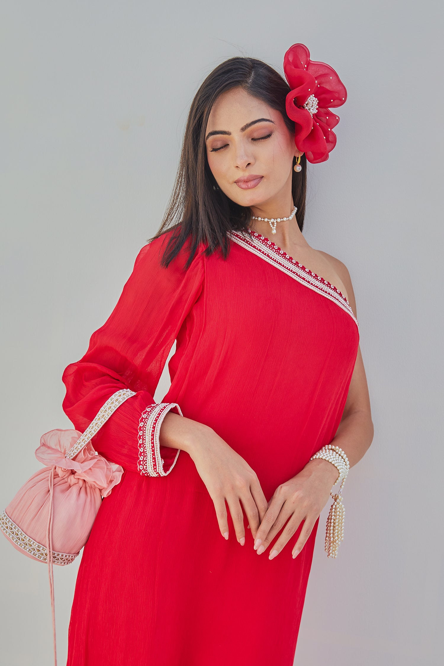 Khel Sarita Red Set