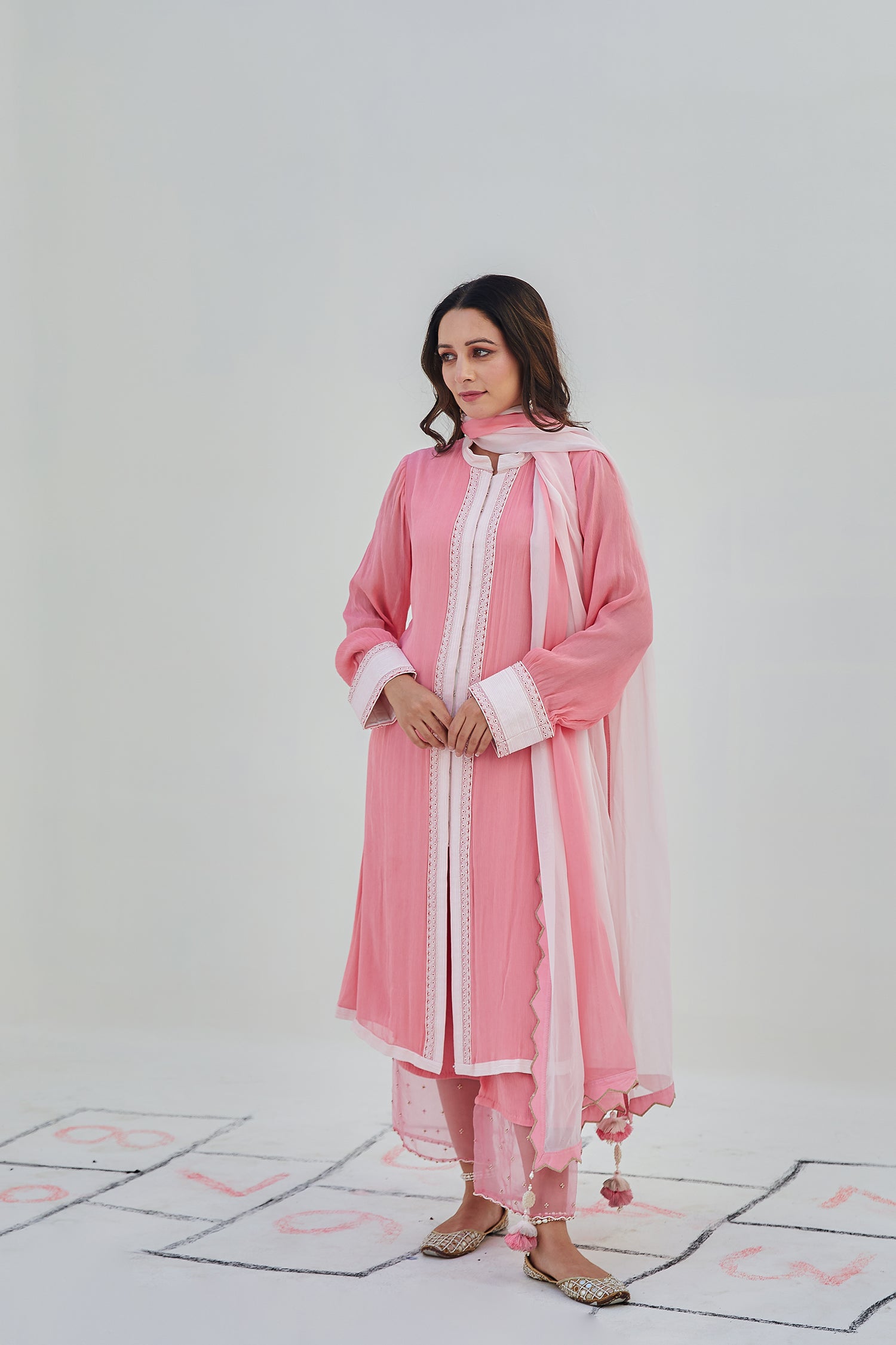 Khel Noora Pink Set