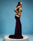 Enchanted Garden - Corseted Belt Drape Set
