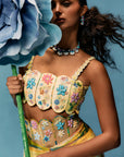 Mimosa Draped Skirt Blouse