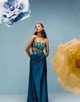 Bora Bora Draped Skirt Blouse