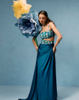 Bora Bora Draped Skirt Blouse