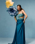 Bora Bora Draped Skirt Blouse