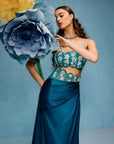 Bora Bora Draped Skirt Blouse