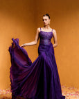 Amethyst Corset Drapped Skirt
