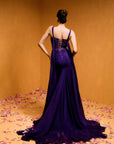 Amethyst Corset Drapped Skirt