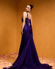 Amethyst Corset Drapped Skirt