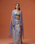 Cher Look-Corseted Belt Drape Set