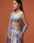 Cher Look-Corseted Belt Drape Set