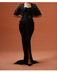 Hour-Glass Corset Dress And Cropped Jacket